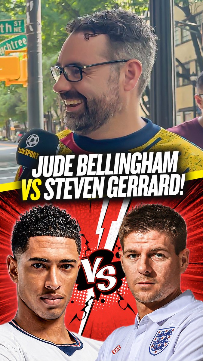 Jude Bellingham vs Steven Gerrard, who are you choosing? Whatever Happens Sure won't ever let you down, official sponsor of the FIFA World Cup 2026™ @suredeodorantuk #ItWontLetYouDown #WeAre26 #FIFAWorldCup26
