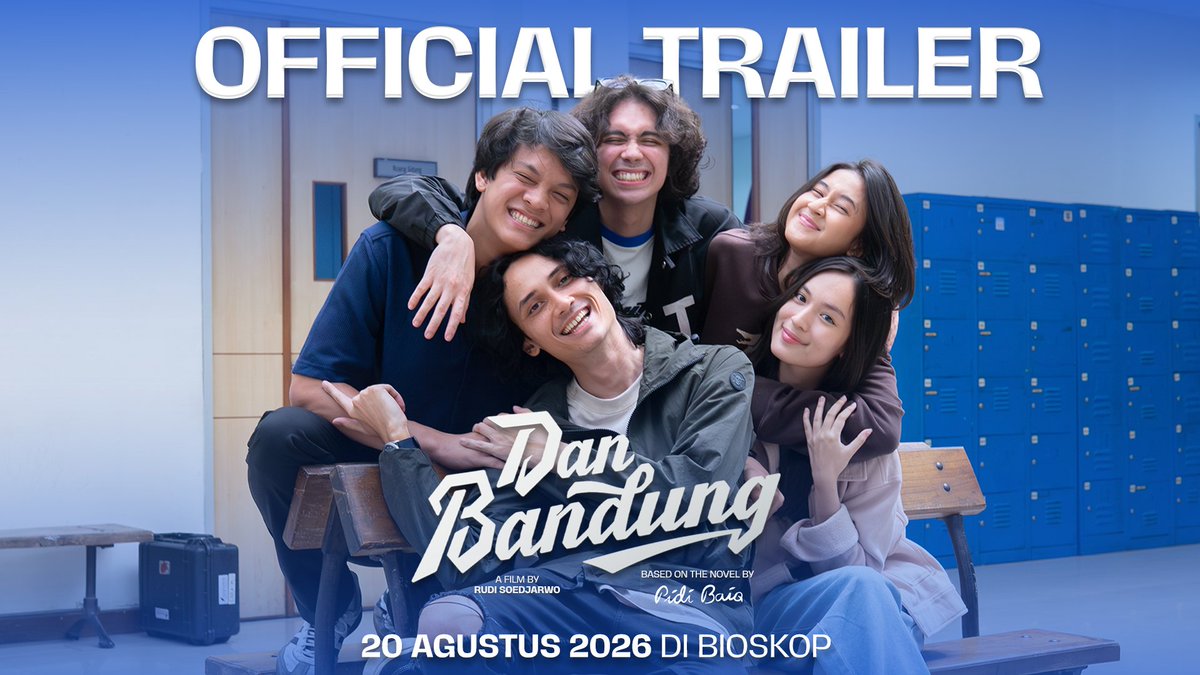 Trailer DAN BANDUNG garapan Rudi Soedjarwo. Adaptasi novel karya Pidi Baiq. Romance mahasiswa-mahasiswi lagi nih. Keliatannya bakal banyak menyusuri Bandung, kota romantis yang bikin jatuh cinta! Tayang 20 Agustus di bioskop.