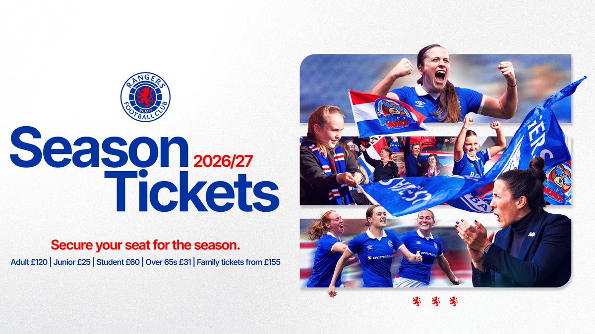 💙 As the game grows, we grow together. 🎟️ Season Tickets are on sale now. 👉
