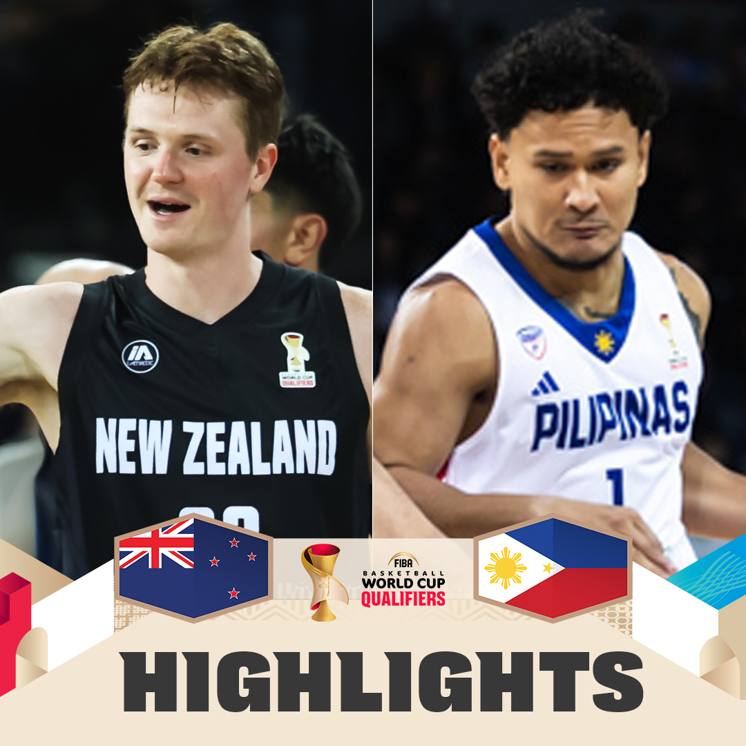 New Zealand outlast Gilas Pilipinas in double overtime of one of the most exciting Asian Qualifiers games EVER 🎞️ #FIBAWC x #StepItUp