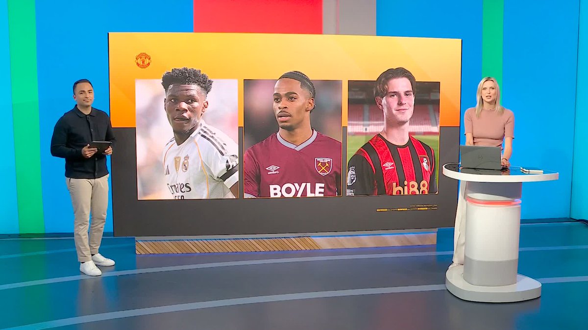 "Two of their top targets right now" 🗣️ Aurelien Tchouameni and Alex Scott remain high on Manchester United’s target list for a new midfielder 🔴