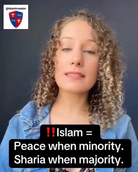 “Peace when weak, conquest when strong.” The pattern is clear, patience until power, then submission by force. Fourteen hundred years prove it, Sharia does not knock, it takes.