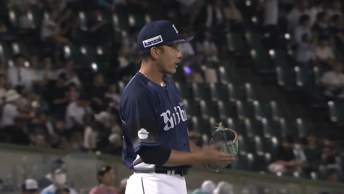 #中村祐太 投手が回を跨いで完璧に抑える! 中村投手の投球で、流れを引き戻していきます! #seibulions #打破