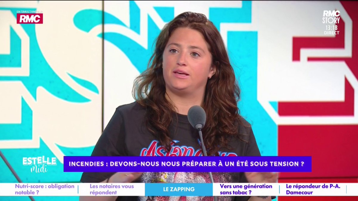 🔥 Feux de forêt 🎙️ Elise Goldfarb : "Évidemment que le problème, ce sont les mégots, mais avant ça, le vrai problème, c'est 50 ans d'inaction climatique !" 🎙️ "Non, non ! Quand t'entends que 9 feux de forêt sur 10 sont causés par des mégots... Ce sont des gens irresponsables !"