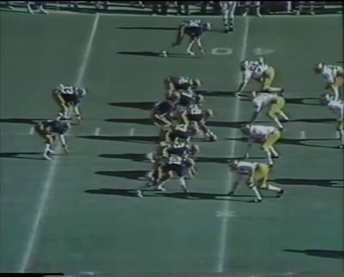 57 days until College Football. Pitt RB Tony Dorsett ripped off a 57-yard run against Notre Dame during his legendary 303-yard performance in 1975.