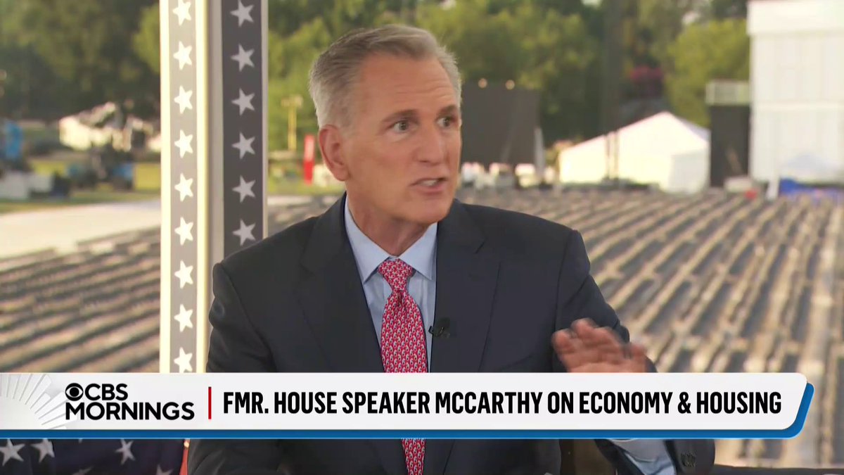Former Speaker of the House Kevin McCarthy admits that while the U.S. is not perfect, “we’re in a stronger position today than the founders ever were and what they dreamed of.” He shares why he believes Congress should not be allowed to trade stocks and why he is celebrating a bipartisan housing bill after President Trump delayed its signing.