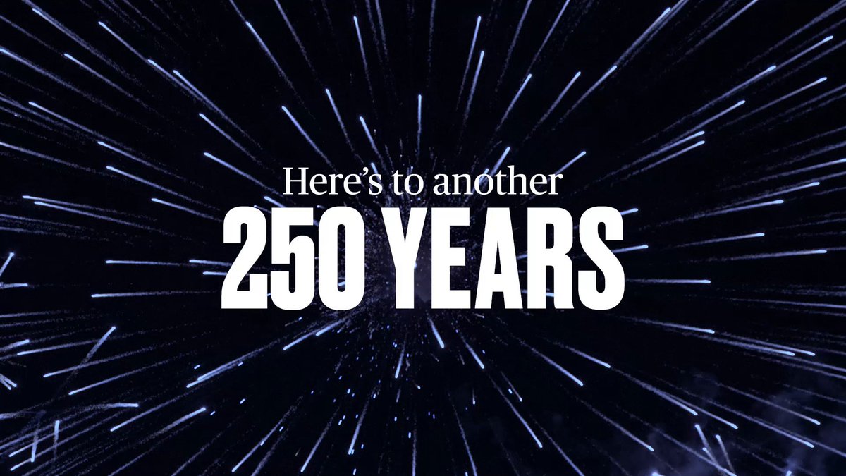 For 250 years, #America’s story has been defined by innovation, resilience and the pursuit of new possibilities. #BNY has had the privilege of being here from the start, supporting America's growth by helping businesses thrive, markets evolve and economies move forward. Here’s to the next 250 years and advancing the future of finance. #IndependenceDay 🇺🇸