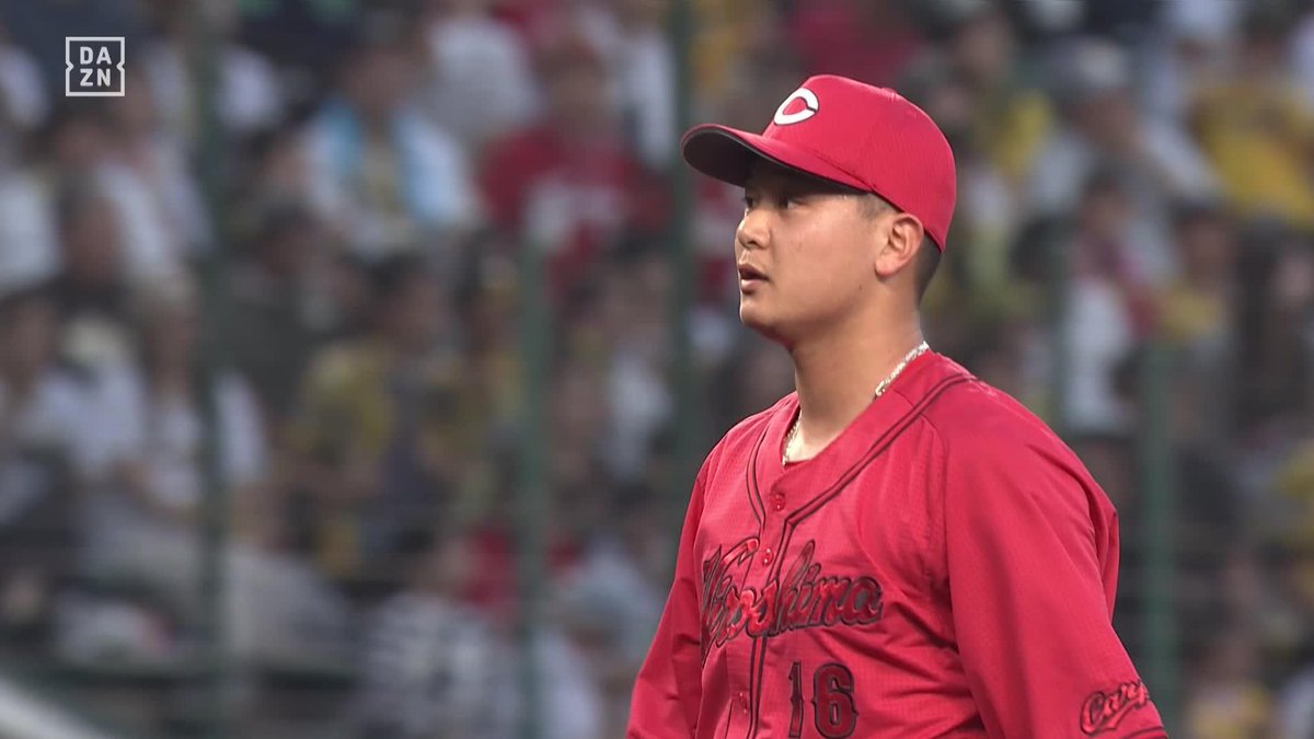 凡打と三振の山を築いた 森翔平 嬉しい今季初勝利！ タイガース打線を1失点に抑える！ ＜投球内容＞ 回：7 球：93 安：2 振：7 四：2 死：0 失：1 ⚾️阪神×広島 #carp