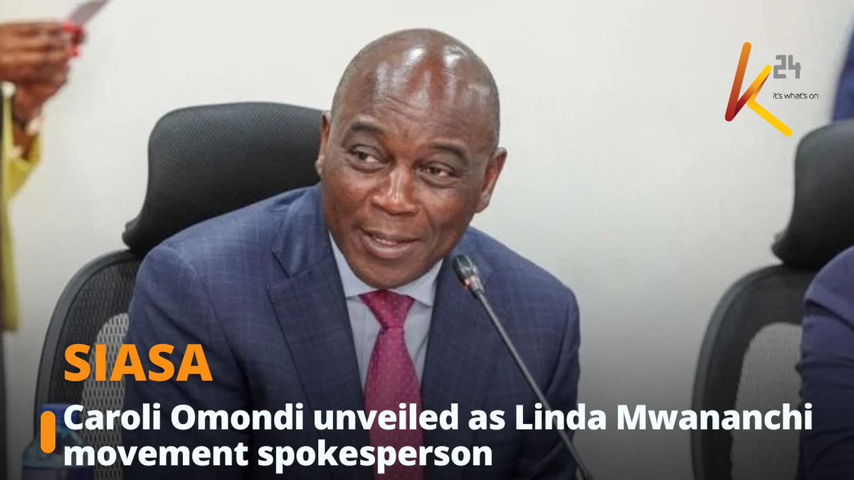 Caroli Omondi unveiled as Linda Mwananchi movement spokesperson