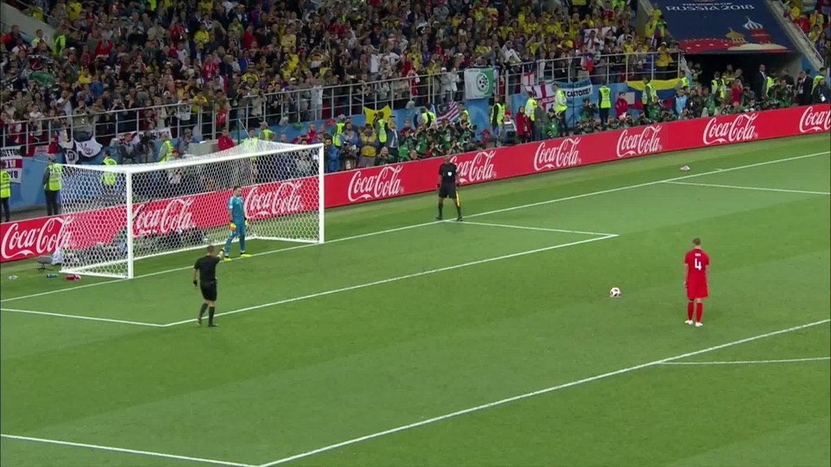 We beat Colombia on penalties to secure a place in the FIFA World Cup quarter-finals #OnThisDay in 2018! ๐๏ธ