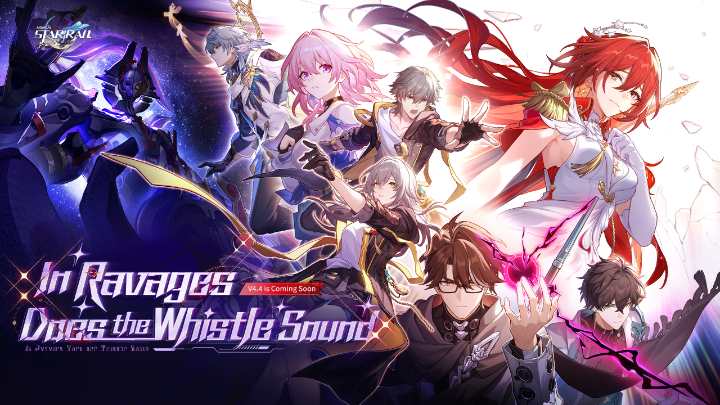 "🎁Event With Rewards" Version 4.4 Trailer: "In Ravages Does the Whistle Sound" | Honkai: Star Rail Watch Now: The Navigator charts a course to the apocalypse. A mournful whistle howls, and only those of the Trailblaze can find a path to survival across the realm of death... ※ This video contains content in development. Please refer to the official launch version for final content. ※ Special Note: The in-game voice-over language for the collaboration character is only available in Japanese, Chinese, and Korean. You can switch to other voice-over languages in-game, or navigate to Character Details > Information > Voice to individually switch the collaboration character's interaction, combat, and idle voices to the Fate[UBW] original licensed voice-over (Japanese). English Voice: Asat Pramad — Joe Hernandez Sunday — Griffin Puatu Dan Heng — Nicholas Leung March 7th — Skyler Davenport Himeko/Motoko — Cia Court Starblazer — Nic Olsen Female Trailblazer — Chloe Eves Follow this account and share this post to participate in the event 20 lucky winners will be randomly selected to receive gift cards worth approximately 25 USD. Deadline: 2026/7/10 23:59 (UTC+8) Download the Game ▼ View Detailed Event Rules: #HonkaiStarRail #StarRail