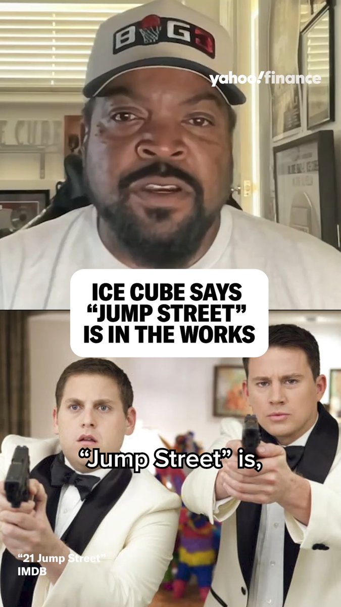 Ice Cube says "Jump Street" is coming together. 🔥