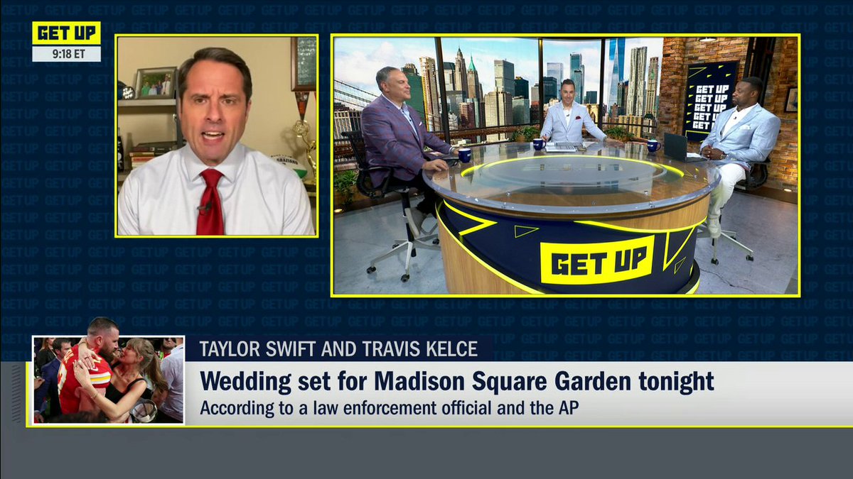 Would you get married at Madison Square Garden? 😅💍