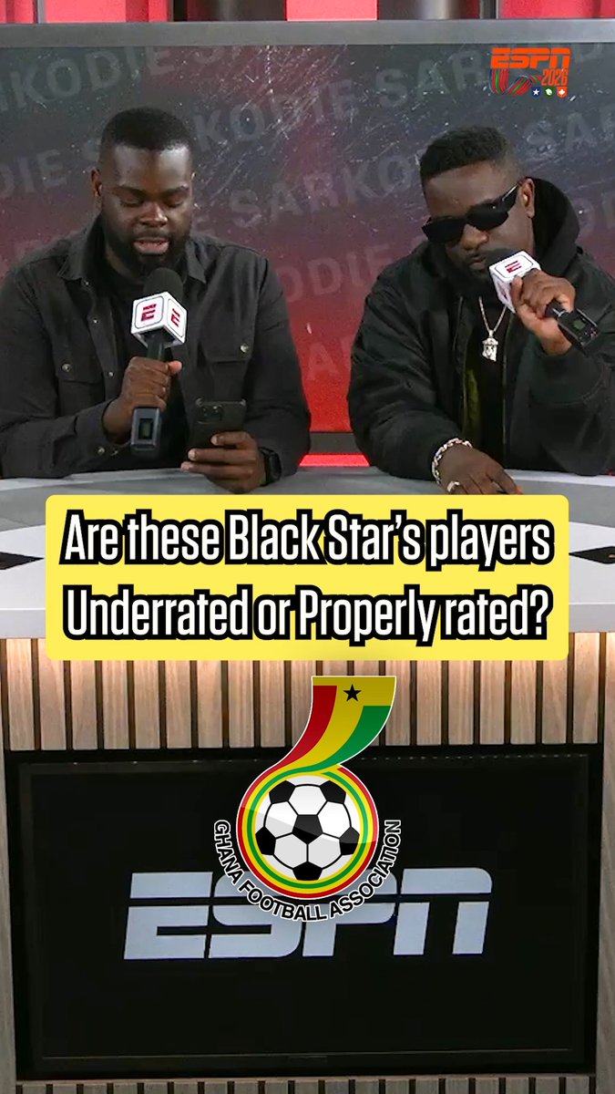 Sarkodie gives his picks for Ghana's most underrated players 🇬🇭👀