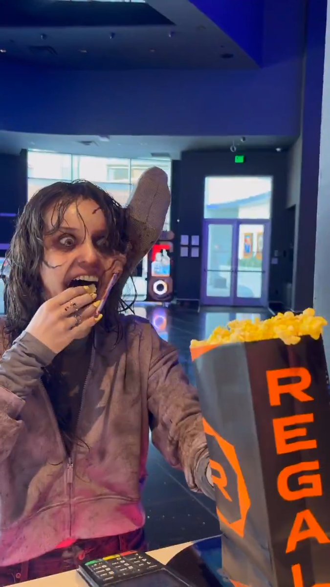 Grab your 🍿 and get your tickets to see #EvilDeadBurn 🔥, showing at Regal July 10. Get tickets: