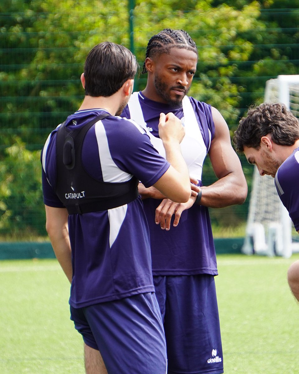 A productive day back at the training ground 😤 #rafc