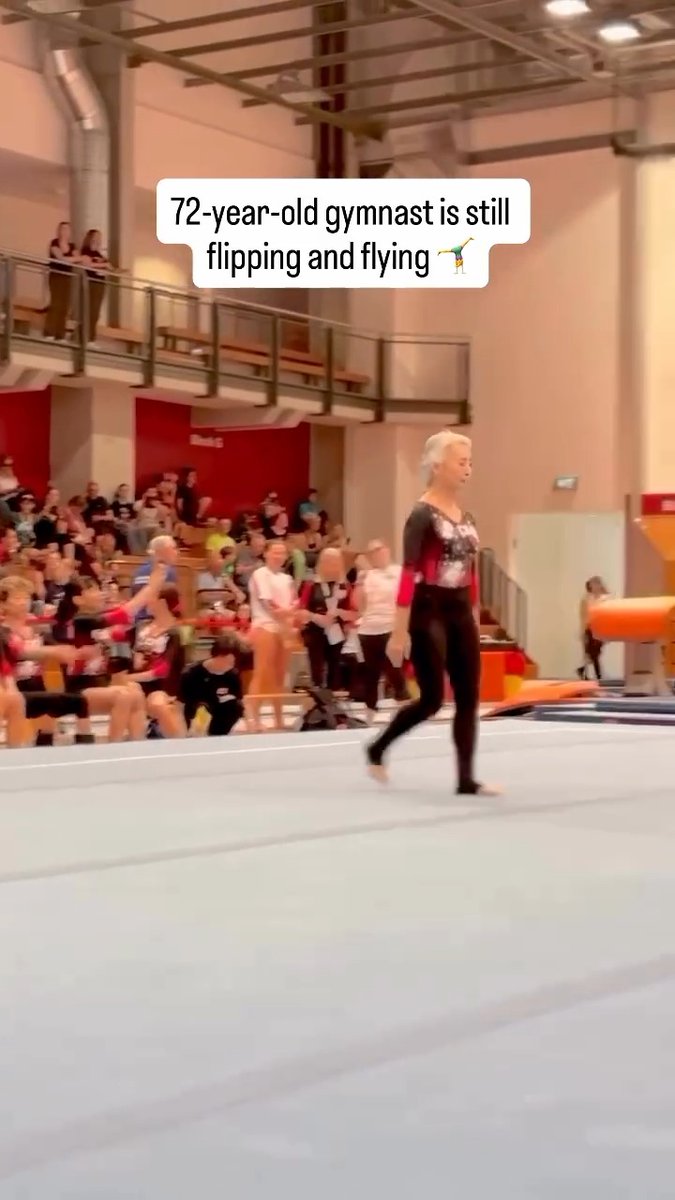 72-year-old gymnast Nomi Hiyama showing us all that you’re never too old to do what you love.