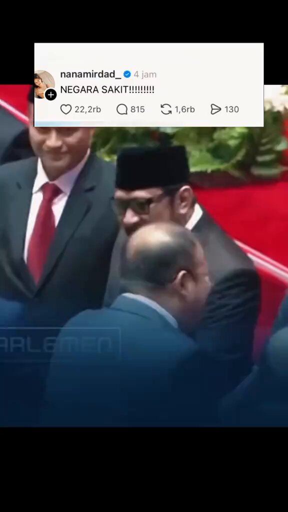 Mantep mba nana mirdad , emang sakit nih konoha, apalagi KLO punya jabatan, tp ga punya kompetensi, biar bokap sekalipun, kritik itu perlu... Biar ga Nye Nye Nye doang...