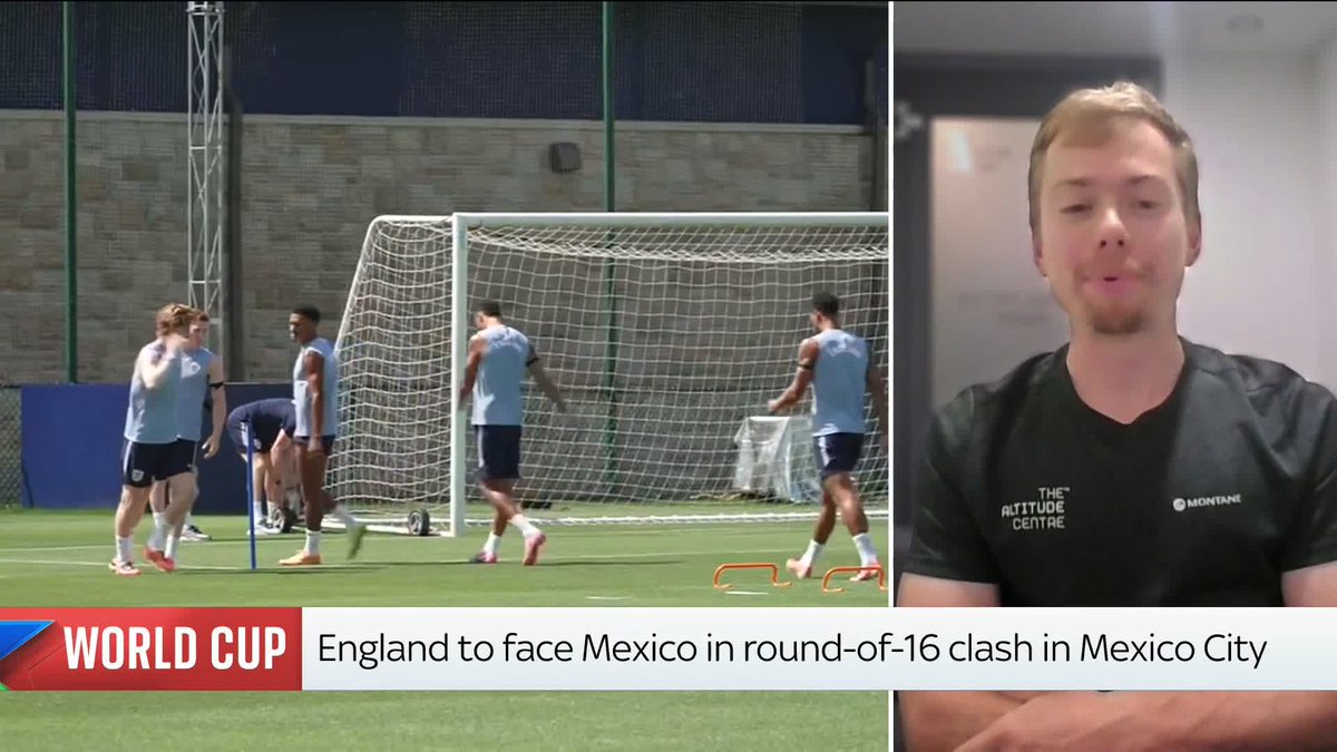 How much will the altitude affect England players during the next World Cup game in Mexico City? Senior performance specialist Nick Hart says it's going to be "pretty hard work" for the Three Lions, as players will "accumulate more fatigue" than if playing at sea level.