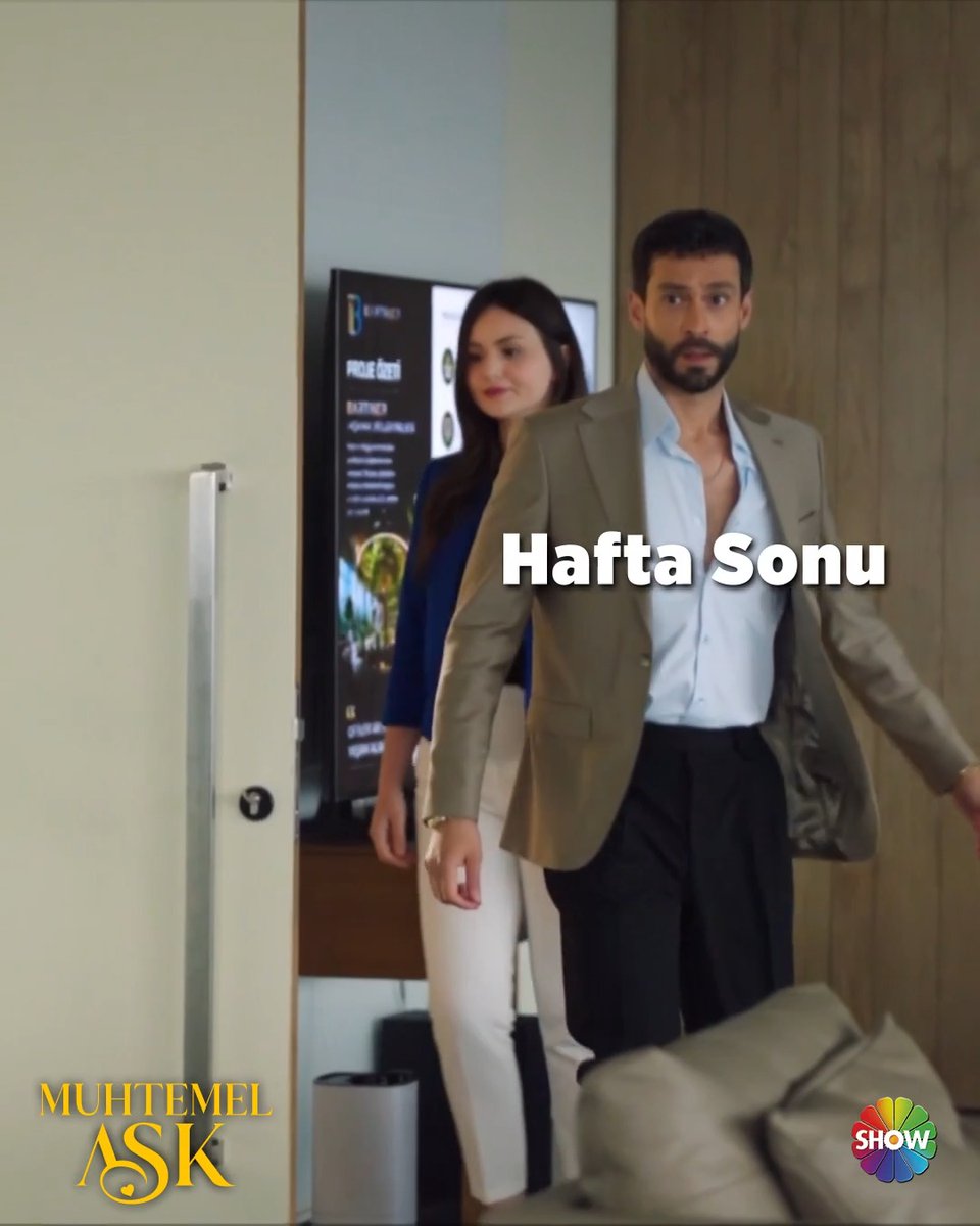 Sonunda geldin hafta sonu😎 #MuhtemelAşk Muhtemel Aşk