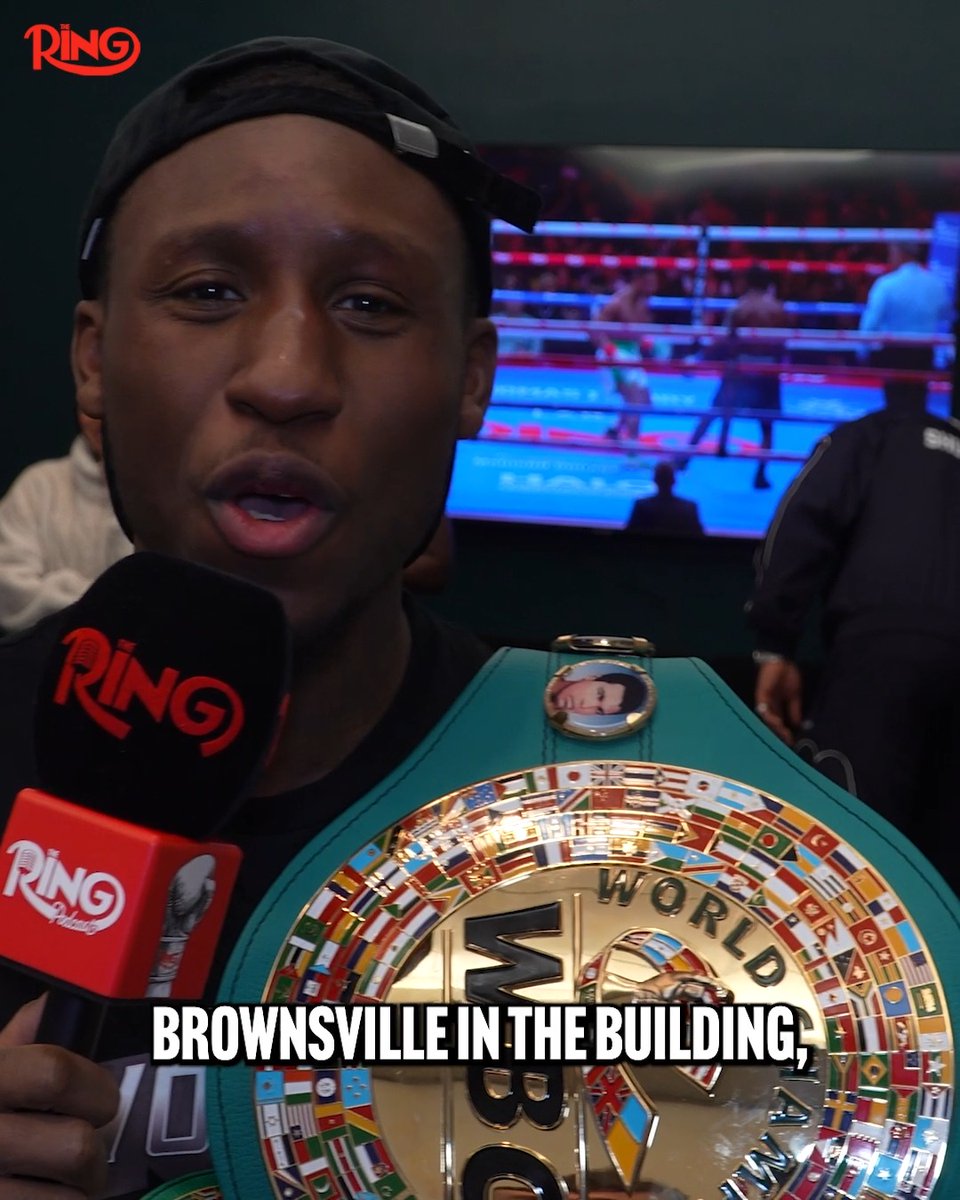 Bruce 'Shu Shu' Carrington gave The Ring his immediate reaction to becoming world champion back in January, and promised a legendary run 👑 He makes the first defense of the WBC featherweight title against Rene Palacios tomorrow night on DAZN 🔥
