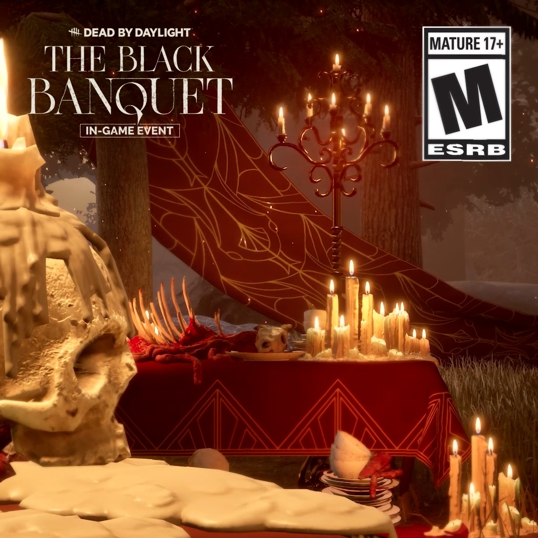 What's on the menu? 🍴2 x Bloodpoints from all matches until July 7, 11AM ET. What about some party favors? 🎁 Log in anytime before July 16, 11AM ET, to unlock the Dwight's Glow and Trapper's Glow Cosmetics.
