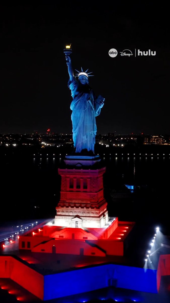 TONIGHT: An incredible sight never seen before. Watch #DisneyCelebratesAmerica, a 24-hour live event celebrating America’s 250th anniversary. The celebration begins at 10/9c on ABC, Disney+, Hulu and ABC News Live.