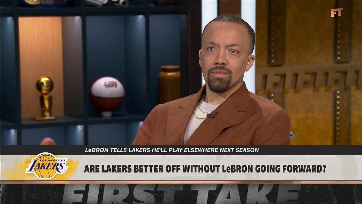 "Everyone can score. When you get the playoffs, it's about stops... The Lakers didn't improve their defense." Joe Fortenbaugh on the Lakers defensive needs 🏀