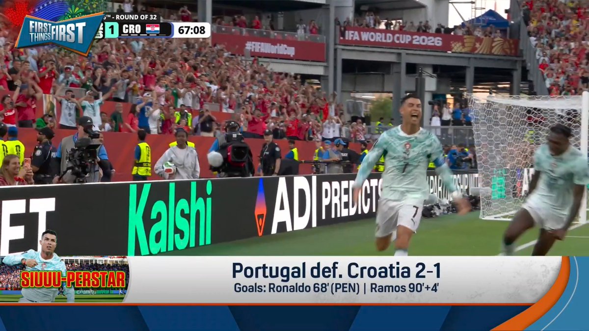 “Portugal is now, officially, a very dangerous team because their manager, Roberto Martínez, had the courage to take [Cristiano] Ronaldo out in, what could’ve been, the final game of his career.” - Nick Wright 🗣️