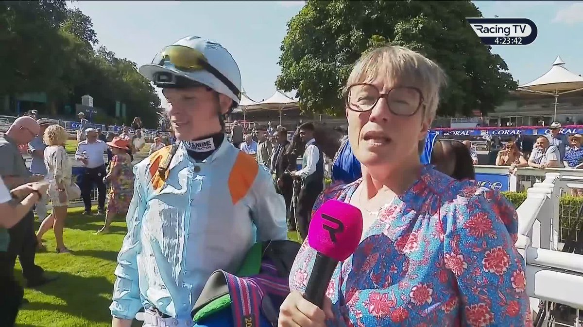 A debrief from Billy Loughnane after Lazy Griff landed the Coral Marathon Sandown Park ⬇️