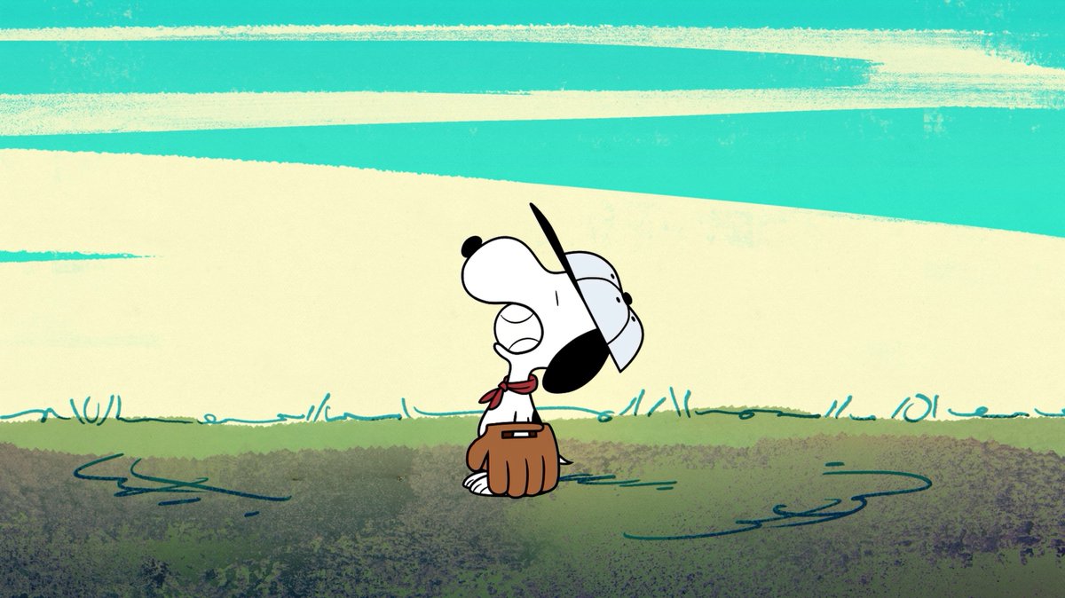 A little #FridayNightBaseball motivation from Snoopy and the gang.