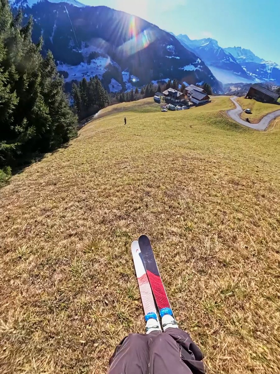 #GoProAthlete David Meierr's daydreams in the middle of summer ๐คฃ ๐จ Flash Sale: #GoProMAX2 is $200 offโjust $299 for a limited time at #Skiing #POV #Ski