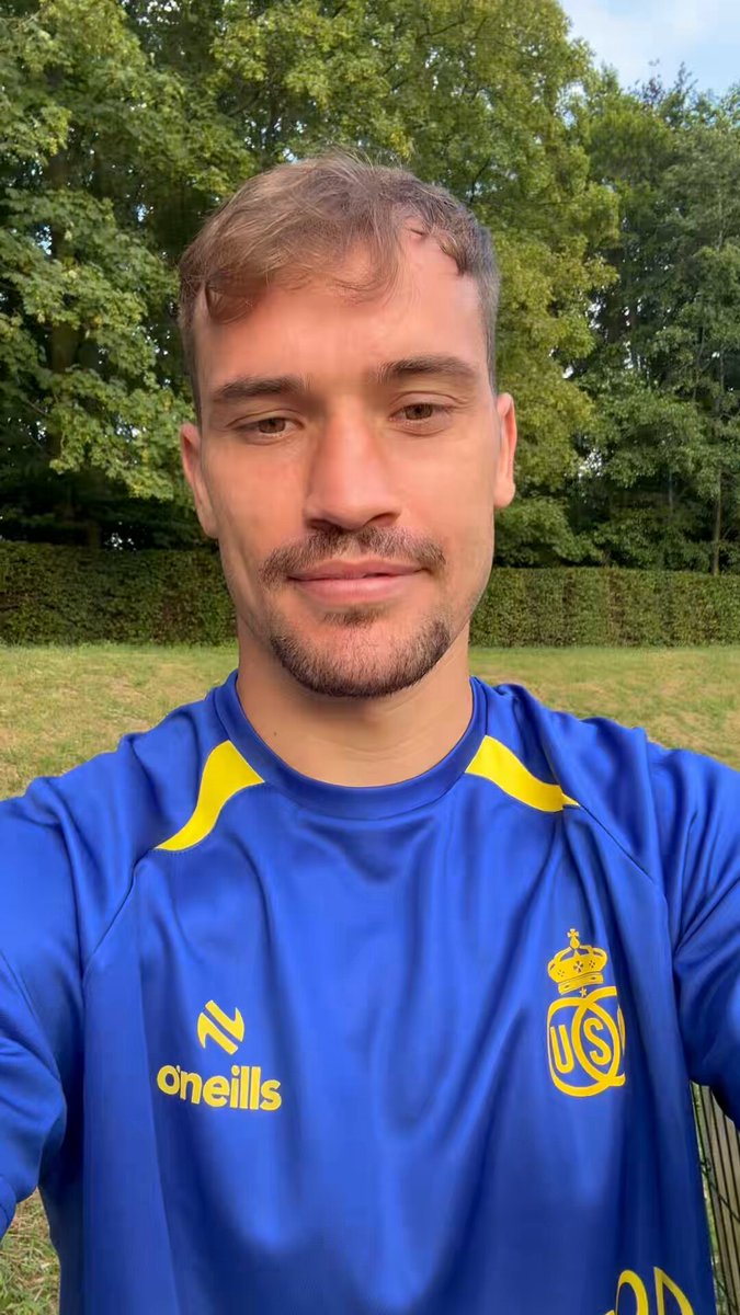 Only one thing on Darius' mind this week. 😉 Dimanche. 13h. 📍 KFC Nijlen 🆚 Union – FCSB Tickets disponibles à l'entrée.