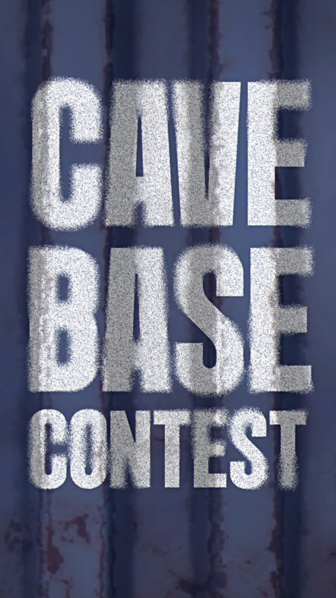 Here's your chance to win some in-game freebies! Show us your Cave Base and get a chance to win 1000 Rust Coins! One winner will be chosen from each social media platform. 💰