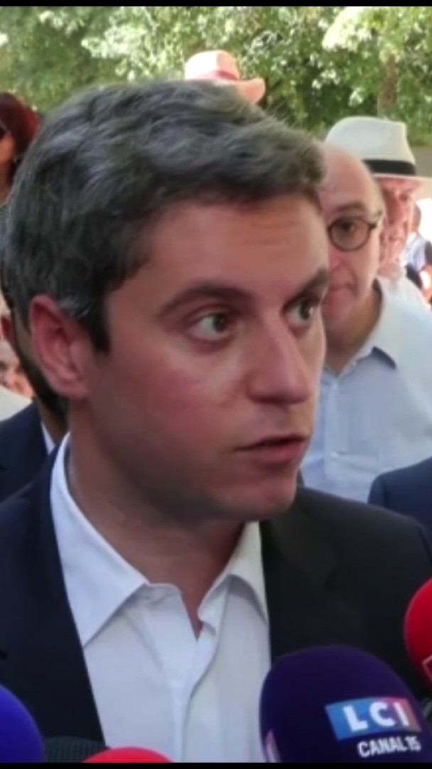 Le candidat à l'élection présidentielle 2027, Gabriel Attal, propose un plan de départs volontaires pour réduire de 100 000 le nombre de fonctionnaires, "sans brutalité absolue" #BFM2