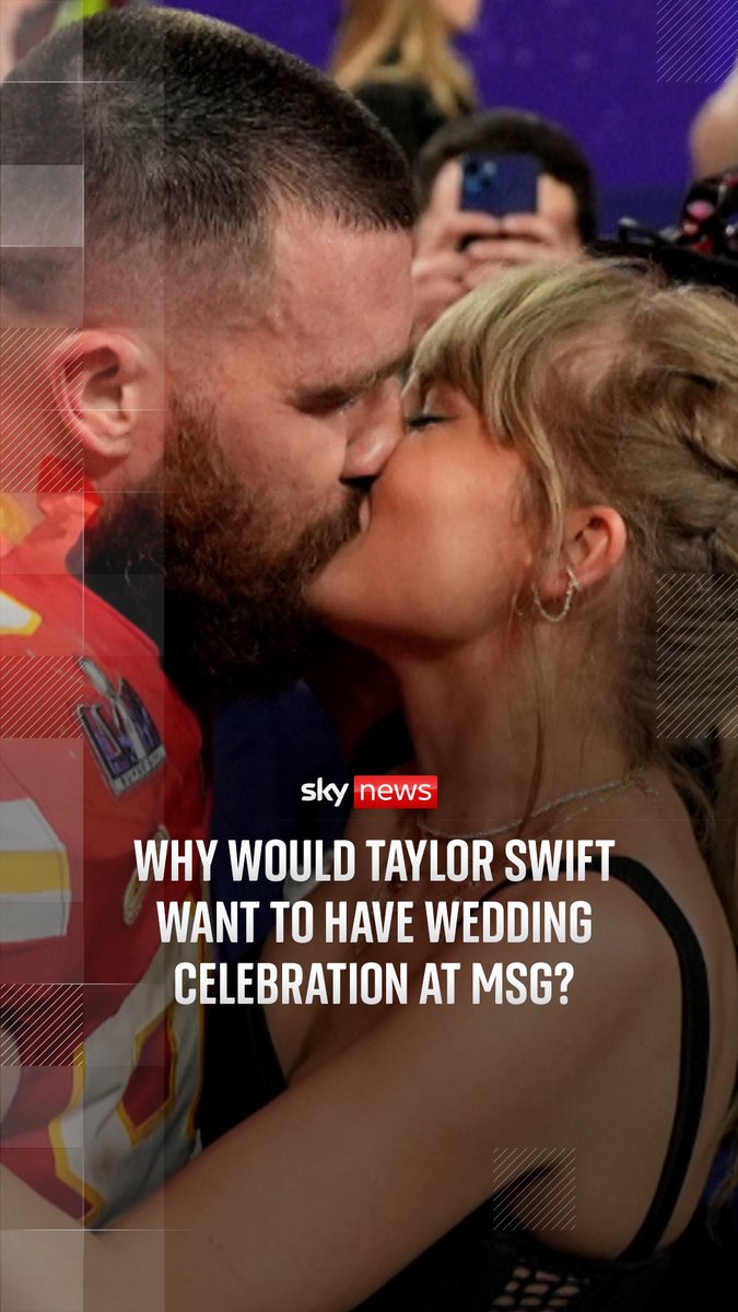 It seems Taylor Swift is getting her perfect love story ending with Travis Kelce, as rumours swirl around her bejewelled wedding celebration inside Madison Square Garden. A source has told NBC News that the inside of Madison Square Garden has been completely transformed.
