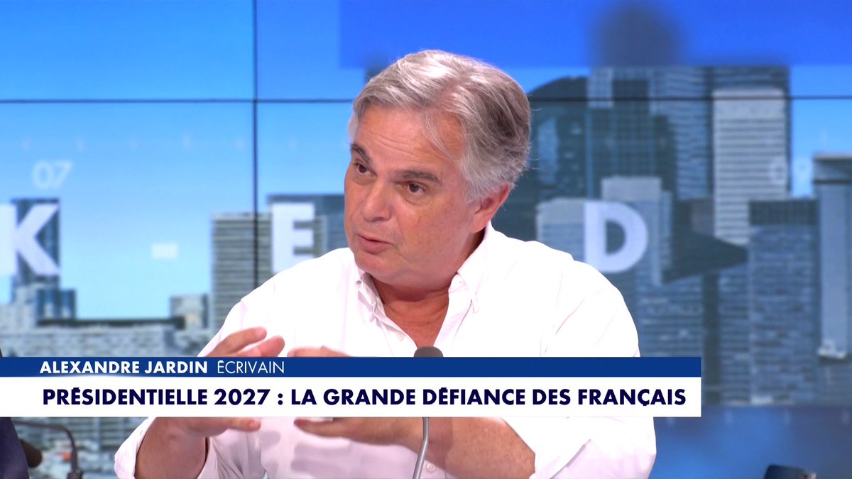 Alexandre Jardin : «On a une crise démocratique», dans #PunchlineWE Toute l'info est à retrouver sur