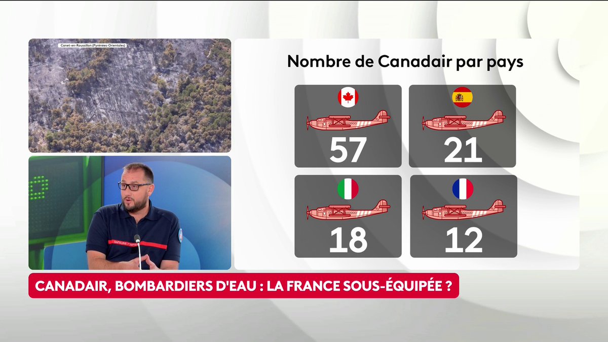 Où sont les Canadair ?