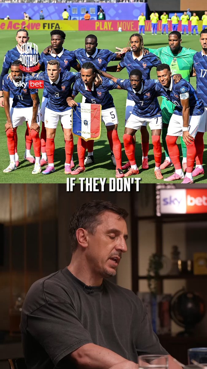 "If they don't win it, they're letting themselves down..." 🇫🇷 "Roy thinks Argentina..." 🇦🇷 Can anybody stop this France superteam? 🤔