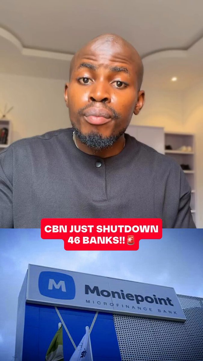 CBN Revokes The Operating Licences of 46 Microfinance Banks Across Nigeria👀