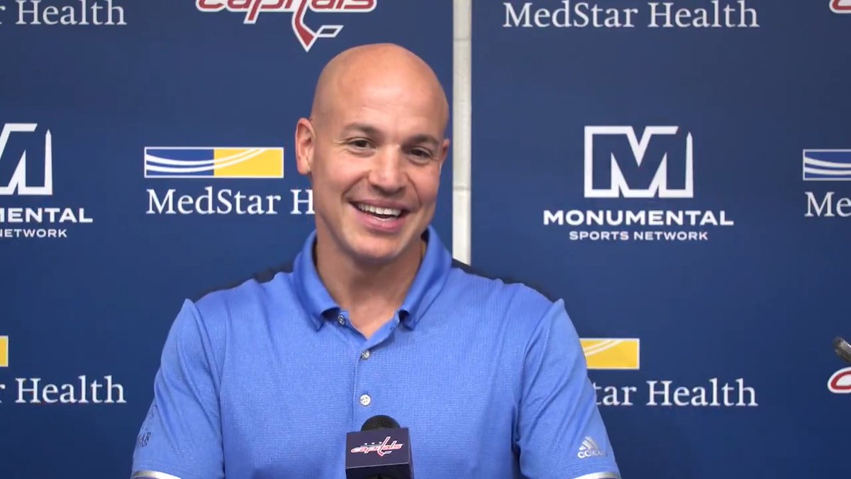Head coach Spencer Carbery meets with the media from #CapsDevCamp to discuss Alex Ovechkin’s return, as well as provide his thoughts on the Capitals’ acquisitions. #ALLCAPS