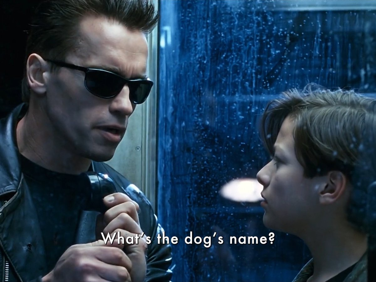 And that, folks, is why security questions are important. James Cameron's TERMINATOR 2: JUDGMENT DAY (1991), starring Arnold Schwarzenegger, Linda Hamilton and Robert Patrick, was released in theaters on this day 35 years ago. At the 64th Oscars, the film received six nominations, winning four.