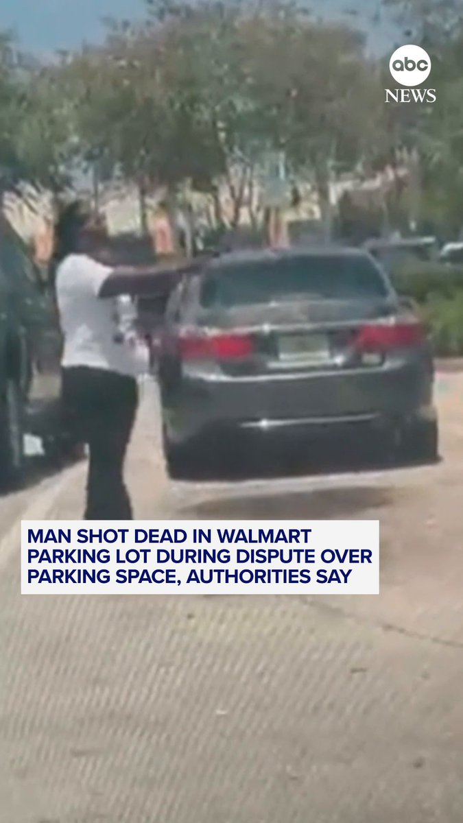 A man was shot and killed in the parking lot of a Walmart in Florida following a dispute over a parking space, according to authorities. The woman who pulled the trigger is claiming self-defense, according to the Broward County Sheriff's Office, which is investigating the shooting.