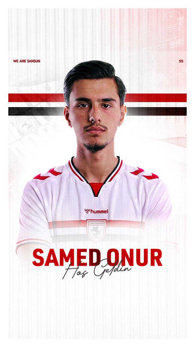 Ailemize hoş geldin Samed Onur! 💪 Birlikte başarılarla dolu bir sezon diliyoruz! 🔴⚪️ #Samsunspor #AtatürklüArma #SamedOnur