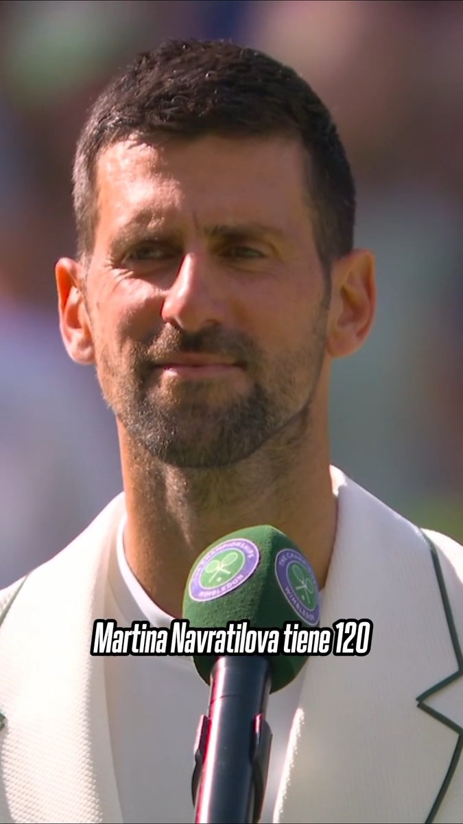🐐 Djokovic y un "desafío a Federer en Wimbledon. 😂 📺 Mirá #Wimbledon en el Plan Premium de Disney Plus.
