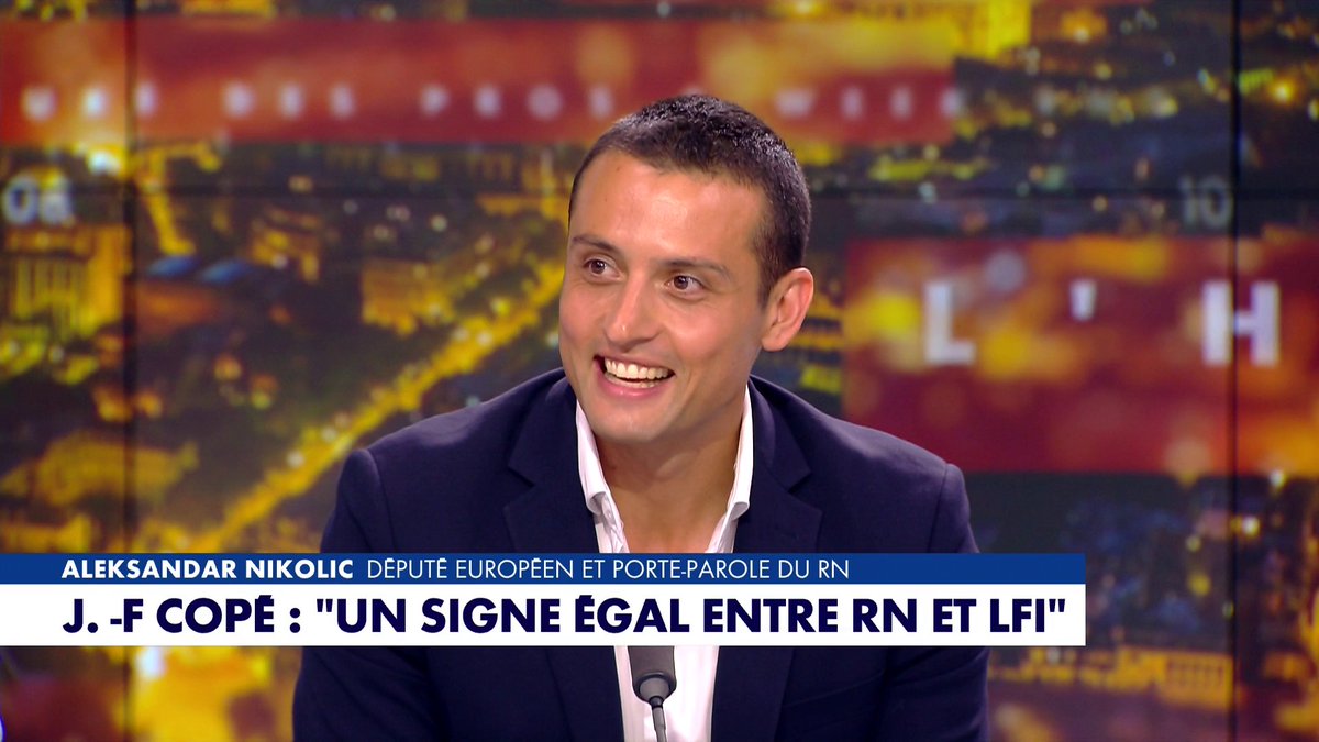 Aleksandar Nikolic revient sur les propos de Jean-François Copé : «Mélanger le Rassemblement national et LFI, c'est indécent quand on est soi-disant de droite», dans #HDPros2 Toute l'info est à retrouver sur