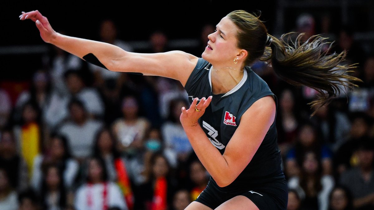 #VNL2026: KIERA VAN RYK 🇨🇦 IS SERVING UP TROUBLE. 🎯 She leads the Women's #VNL in aces after Week 2, blasting 1️⃣7️⃣ service winners to keep opponents guessing. 🎮 Play VNL Fantasy for free on the VBTV App: 🏐 #BePartOfTheGame #Volleyball