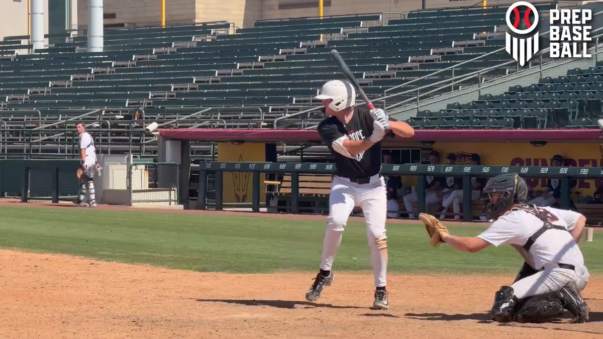 𝟐𝟎𝟐𝟕 𝐌𝐋𝐁 𝐃𝐫𝐚𝐟𝐭: 𝗪𝗲𝘀𝘁 𝗖𝗼𝗮𝘀𝘁 𝗕𝘂𝘇𝘇 🌵 OF Cooper Goff (Mountain Ridge High School Baseball) turned heads against some of the nation's top arms. The TCU Baseball recruit combines an innate ability to get the bat to the ball with the ability to manipulate the barrel and change planes while driving the ball to all fields. 👀 Shooter Hunt 🔗: | Prep Baseball Draft HQ | Prep Baseball Utah