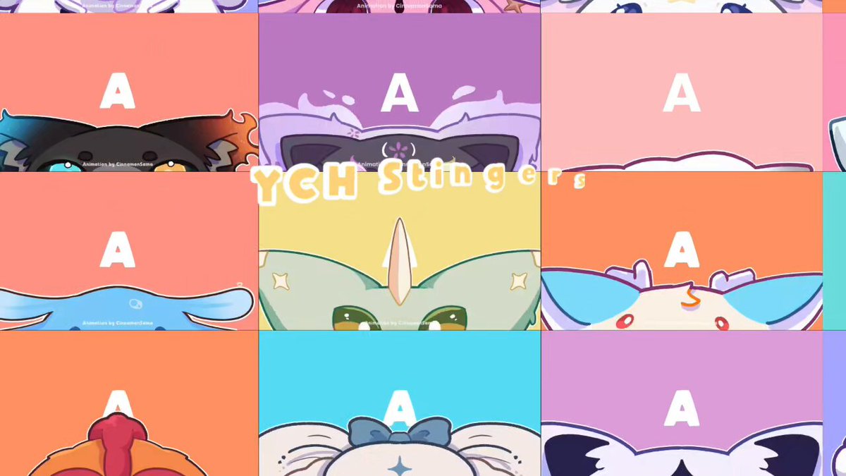 🍞 C🥐MMS NEWS🍞 You asked for it and now I'll be opening a few slots for the YCH mascot stingers each month!! It's open right now so don't miss it 👀 #Vgen #VGenOpen