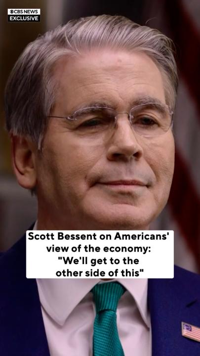 While the stock market remains strong, many Americans continue to feel the strain of higher everyday costs. Treasury Secretary Scott Bessent says both can be true. "The stock market lives in the future, so what the stock market is telling us is ... we'll get to the other side of this," Bessent told Kelly O'Grady in an exclusive interview on Thursday. "Rates will come down and then we will get back up to real wage gains.”